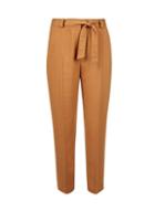 Dorothy Perkins Caramel Tie Tapered Trousers