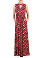 Dorothy Perkins *jolie Moi Red Turtleneck Maxi Dress