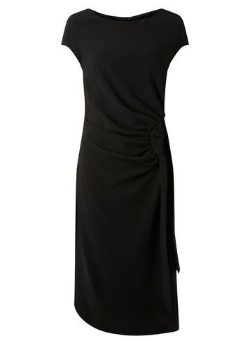 Dorothy Perkins *lily & Franc Black Tie Side Dress