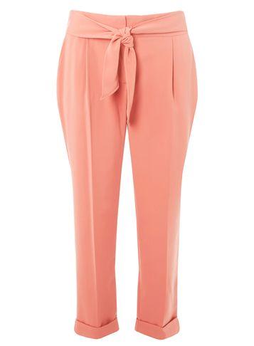 Dorothy Perkins Rose Tie Tapered Trousers