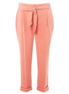 Dorothy Perkins Rose Tie Tapered Trousers