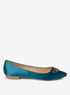 Dorothy Perkins Green Halle Ballerina Pumps