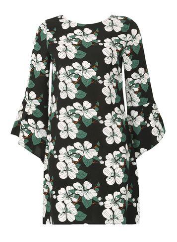 Dorothy Perkins *izabel London Multi Green Shift Dress