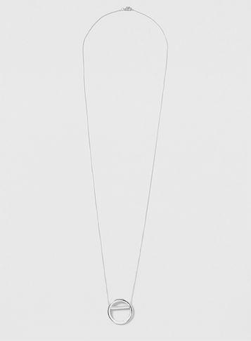 Dorothy Perkins Silver Ring Necklace