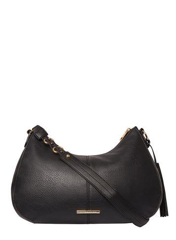 Dorothy Perkins Black Crescent Shoulder Bag
