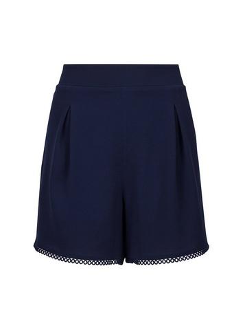Dorothy Perkins Navy Pom Pom Shorts