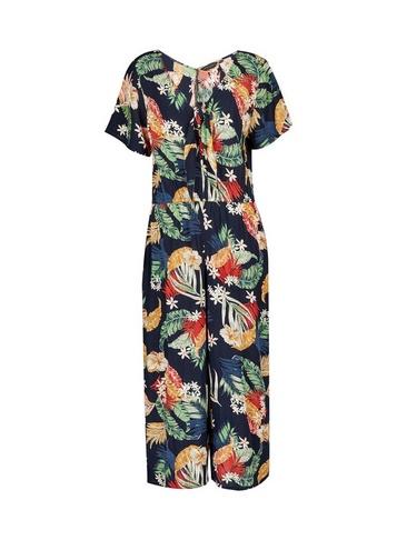 Dorothy Perkins Multi Colour Tropical Floral Print Jumpsuit