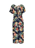 Dorothy Perkins Multi Colour Tropical Floral Print Jumpsuit