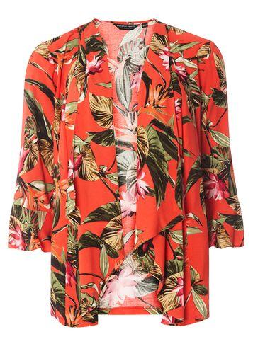 Dorothy Perkins Orange Tropical Cover Up