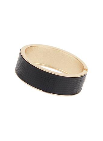 Dorothy Perkins Black Snake Clamp Bracelet
