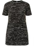 Dorothy Perkins Black Chain Detail Tunic Top