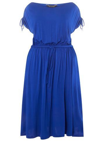 Dorothy Perkins Dp Curve Cobalt Jersey Midi Dress