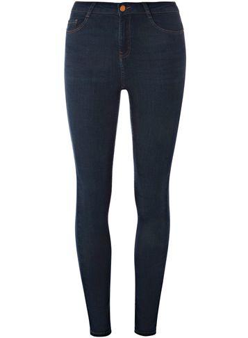 Dorothy Perkins Indigo Shaping Skinny Fit Jeans