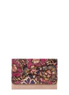 Dorothy Perkins Pink Jacquard Bow Clutch Bag