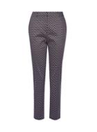 Dorothy Perkins *tall Navy Geomteric Ankle Grazer Trousers