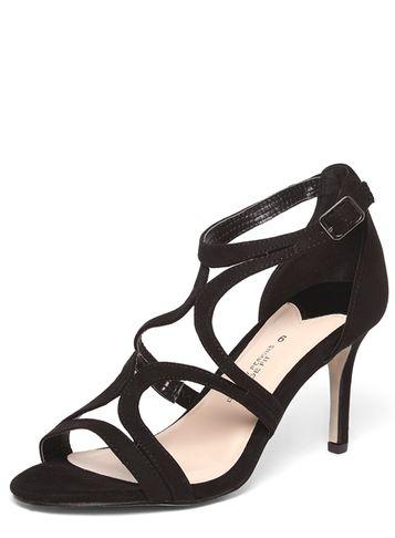 Dorothy Perkins Wide Fit Black 'sienna' Sandals