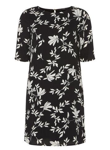 Dorothy Perkins *vero Moda Monochrome Floral Print Shift Dress