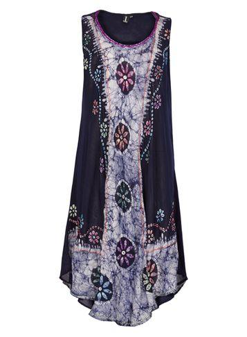 Dorothy Perkins *izabel London Multi Navy Floral Print Shift Dress