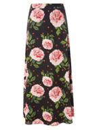 Dorothy Perkins Black Floral Maxi Skirt