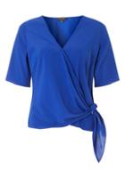 Dorothy Perkins Cobalt Ring Tie Side Top