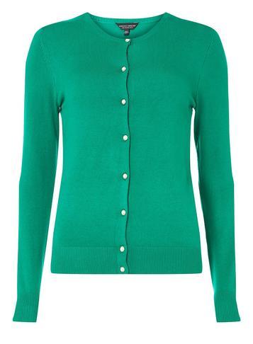 Dorothy Perkins Green Viscose Cardigan