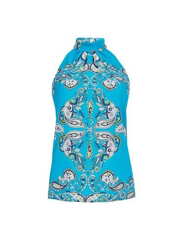 Dorothy Perkins Turquoise Halter Neck Top