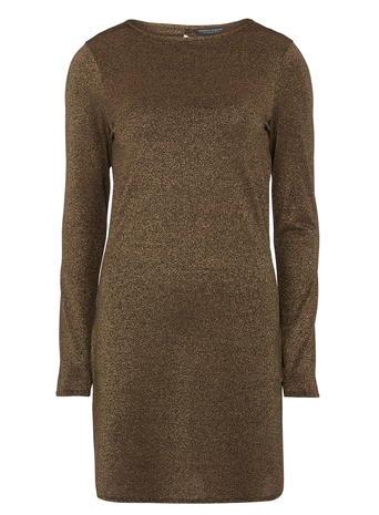 Dorothy Perkins *tall Dark Gold Lurex Top