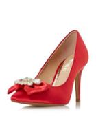 Dorothy Perkins *head Over Heels By Dune Red 'addore' High Heel Shoes