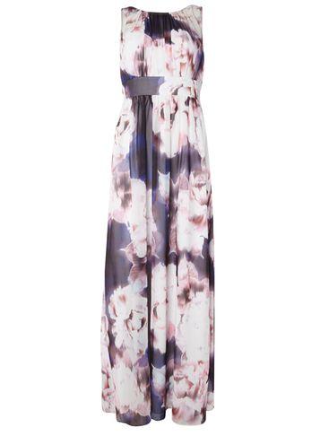 Dorothy Perkins *showcase Mutli Colour 'natalie' Floral Maxi Dress