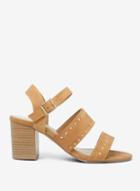 Dorothy Perkins Tan 'star' Studded Sandals