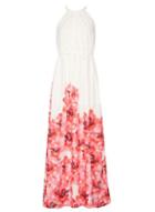 Dorothy Perkins *izabel London Multi White Floral Maxi Dress