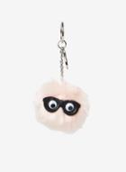 Dorothy Perkins Pink Glasses Pom Keyring