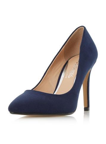 Dorothy Perkins *head Over Heels By Dune Navy 'alice' High Heel Shoes