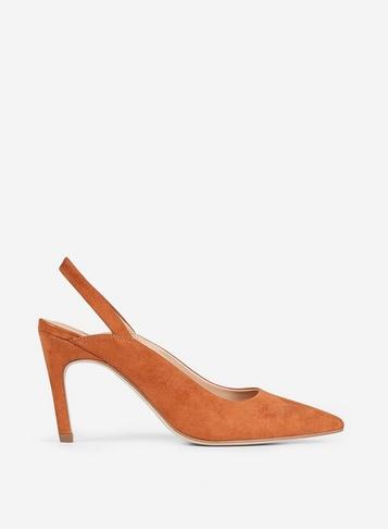 Dorothy Perkins Tan Disco Court Shoes