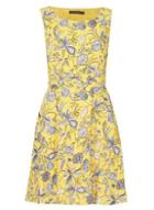 Dorothy Perkins *tenki Yellow Floral Tea Dress