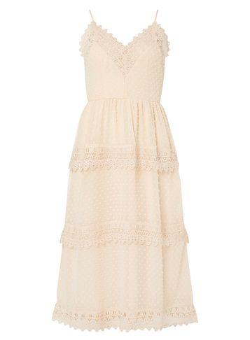 Dorothy Perkins *vero Moda Pink Lace Camisole Dress