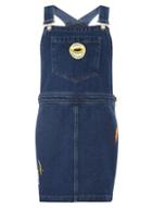 Dorothy Perkins Petite Midwash Badges Pinny Dress