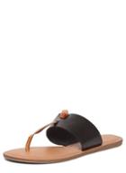 Dorothy Perkins Black 'frazer' Toepost Sandals
