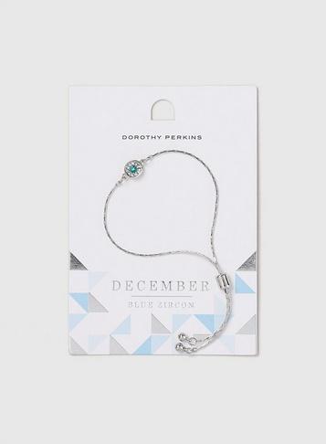 Dorothy Perkins Blue December Birthstone Wristwear
