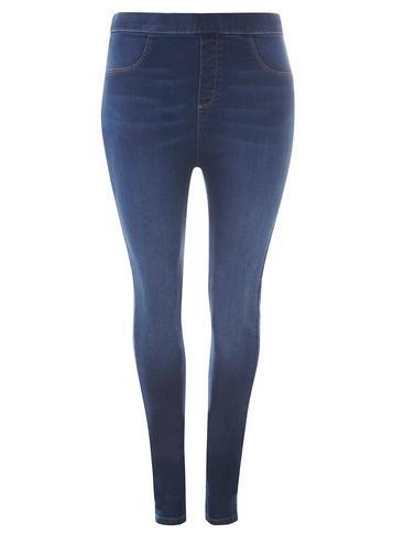 Dorothy Perkins Dp Curve Mid-wash 'eden' Jeggings