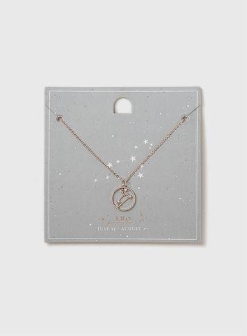 Dorothy Perkins Leo Horoscope Necklace