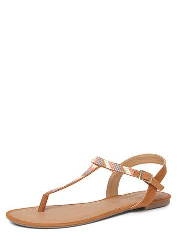 Dorothy Perkins Tan 'fire' Gem Sandals