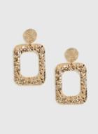 Dorothy Perkins Gold Textured Coin Earrings
