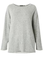 Dorothy Perkins *dp Curve Grey Soft Slash Neck Top