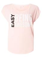 Dorothy Perkins *only Play Pink Slogan T-shirt