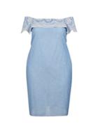 Dorothy Perkins *dp Curve Chambray Broderie Dress