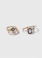 Dorothy Perkins Interlocking Ring Pack