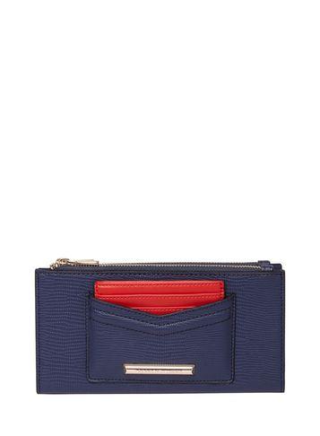 Dorothy Perkins Navy Double Zip Purse