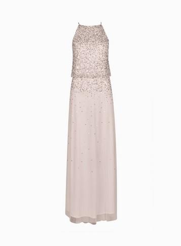 *showcase Petite Blush Ava Maxi Dress