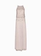 *showcase Petite Blush Ava Maxi Dress